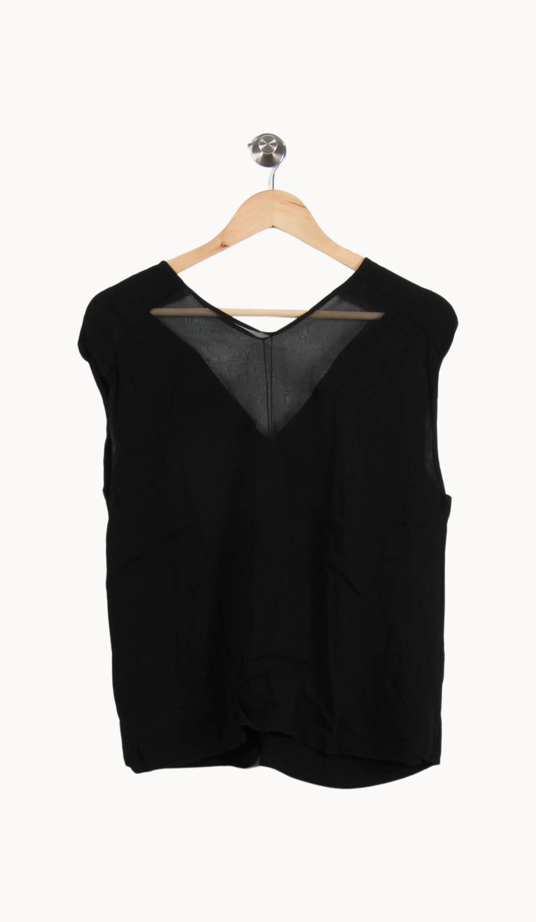 Débardeur Noir - Taille L/40 de la marque Sandro | PARAD49173 - Vendu par Paradigme - Image 2