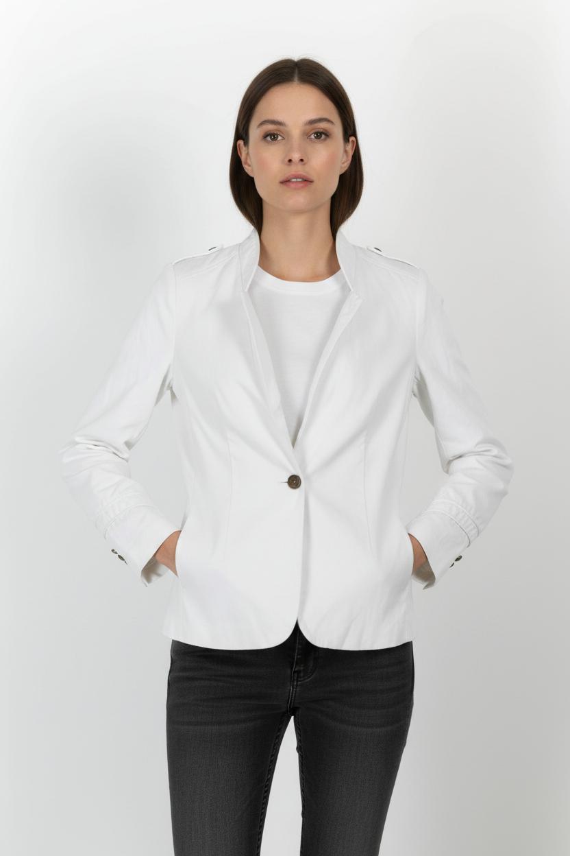 Veste Blanche - Taille XL/42 de la marque IKKS | PARAD49190 - Vendu par Paradigme - Image 1