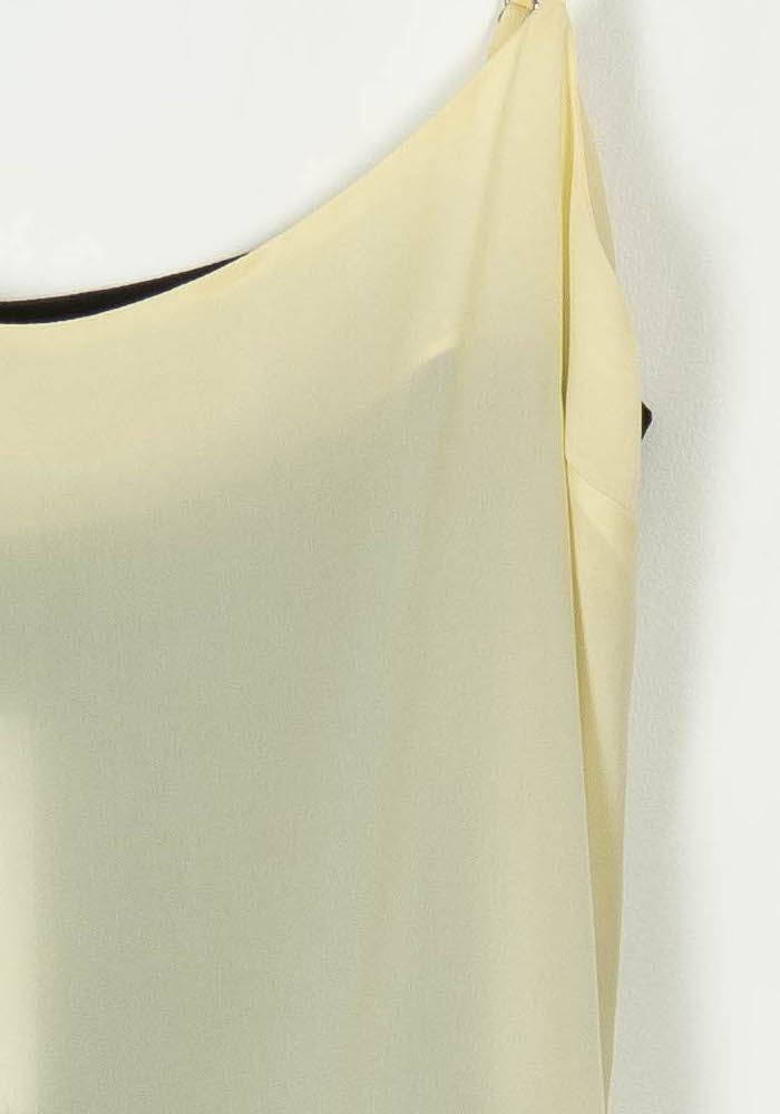 Caraco Jaune et Noir - Taille M/38 de la marque Sandro | PARAD49192 - Vendu par Paradigme - Image 3