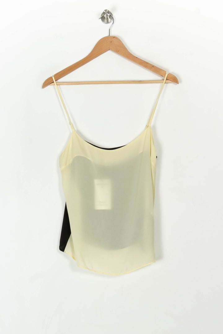 Caraco Jaune et Noir - Taille M/38 de la marque Sandro | PARAD49192 - Vendu par Paradigme - Image 2