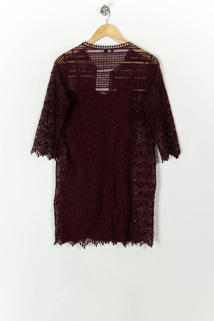 Robe Dentelle Violette - Taille XS/34 de la marque Suncoo | PARAD49208 - Vendu par Paradigme - Image 5