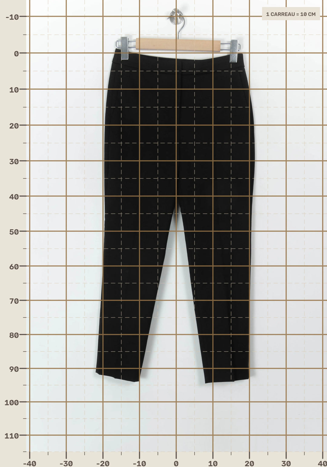 Pantalon Noir - Taille S/36 de la marque Sandro | PARAD49212 - Vendu par Paradigme - Image 4