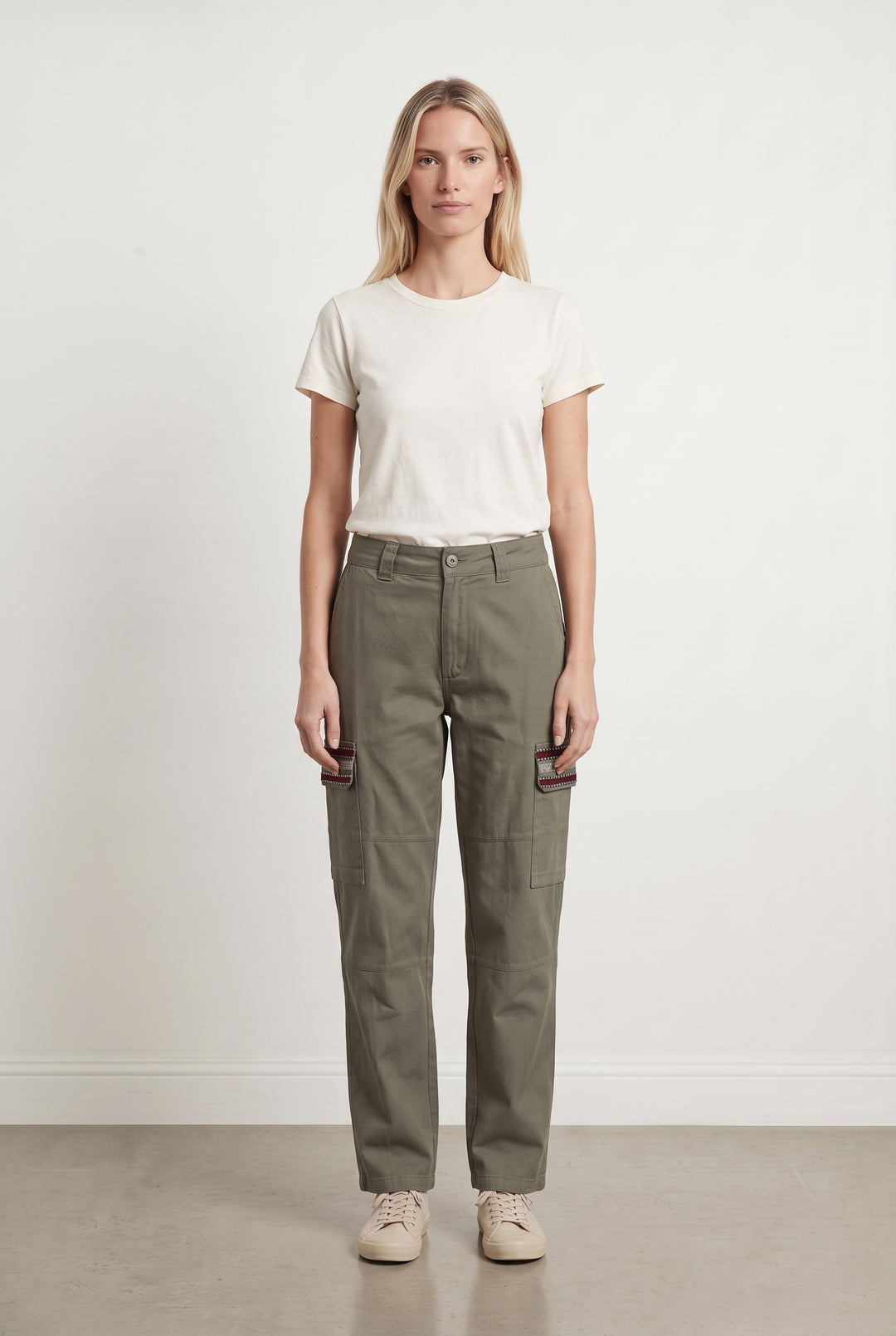 Pantalon Cargo Vert - Taille S/36 de la marque Stella Forest | PARAD49217 - Vendu par Paradigme - Image 1