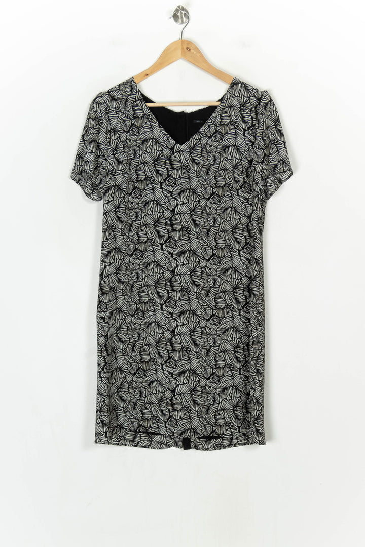 Robe Midi Noire et Blanche - Taille L/40 de la marque IKKS | PARAD49224 - Vendu par Paradigme - Image 2