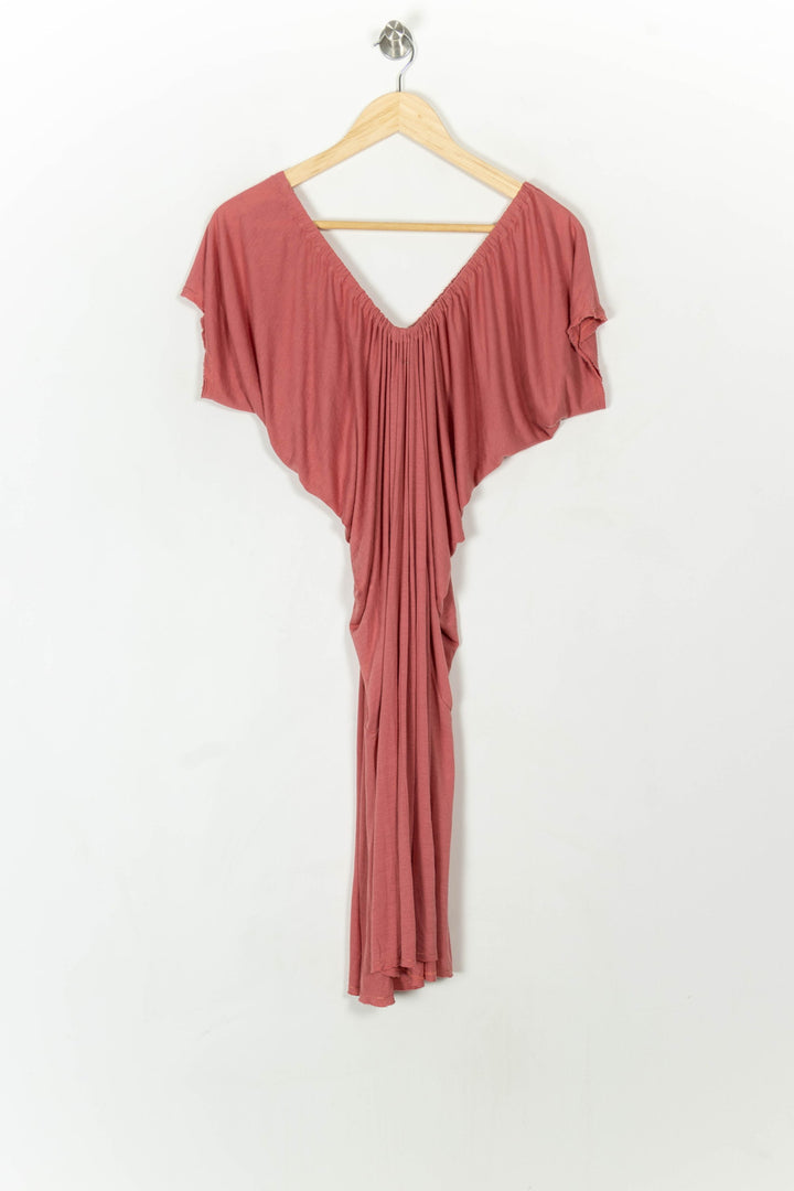 Robe Midi Rose - Taille L/40 de la marque Bérénice | PARAD49252 - Vendu par Paradigme - Image 5