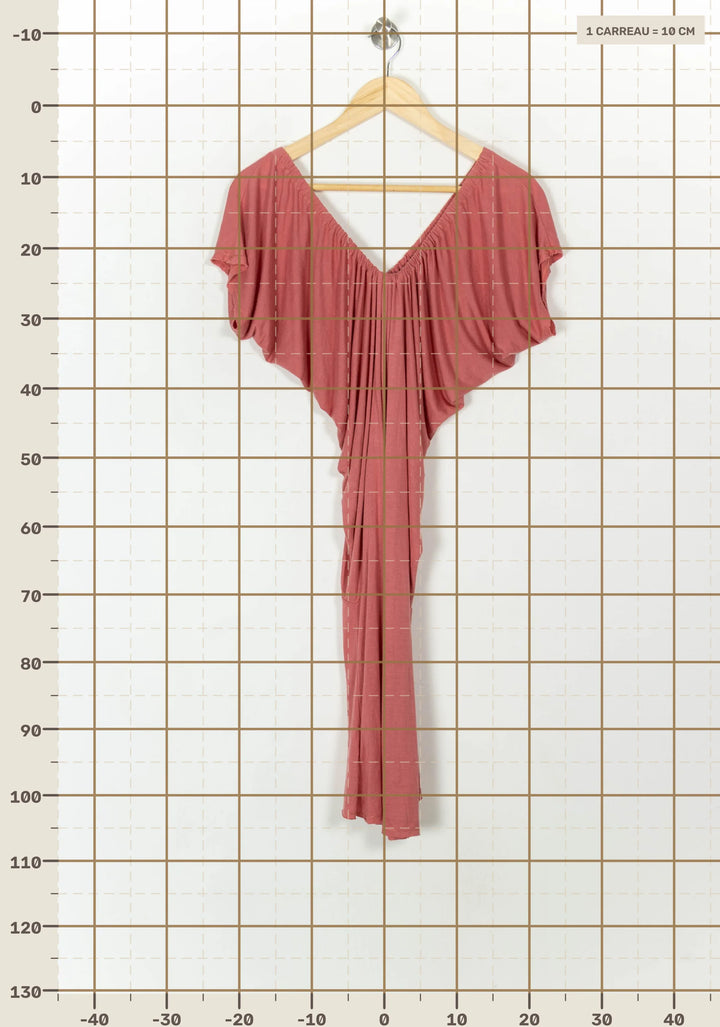 Robe Midi Rose - Taille L/40 de la marque Bérénice | PARAD49252 - Vendu par Paradigme - Image 4