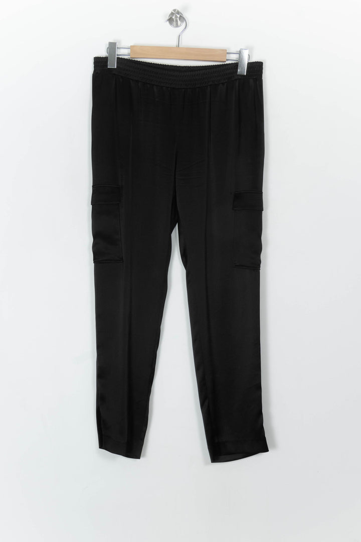 Pantalon Cargo Noir - Taille L/40 de la marque Claudie Pierlot | PARAD49259 - Vendu par Paradigme - Image 2