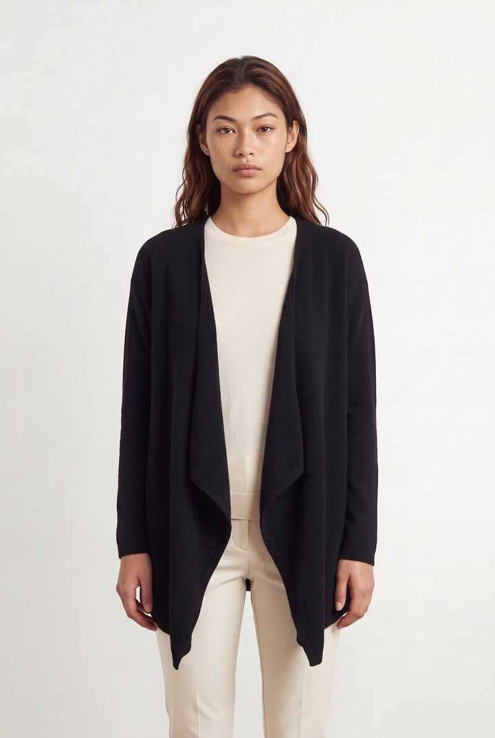 Cardigan Noir - Taille S/36 de la marque Maison 123 | PARAD49272 - Vendu par Paradigme - Image 1