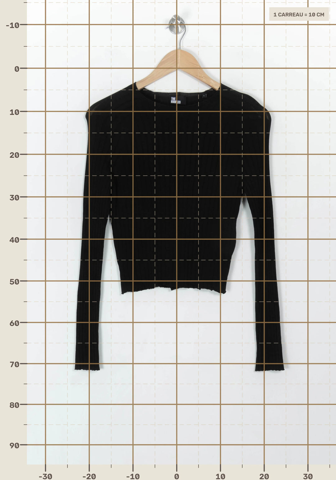 Pull Noir - Taille S/36 de la marque The Kooples | PARAD49275 - Vendu par Paradigme - Image 4