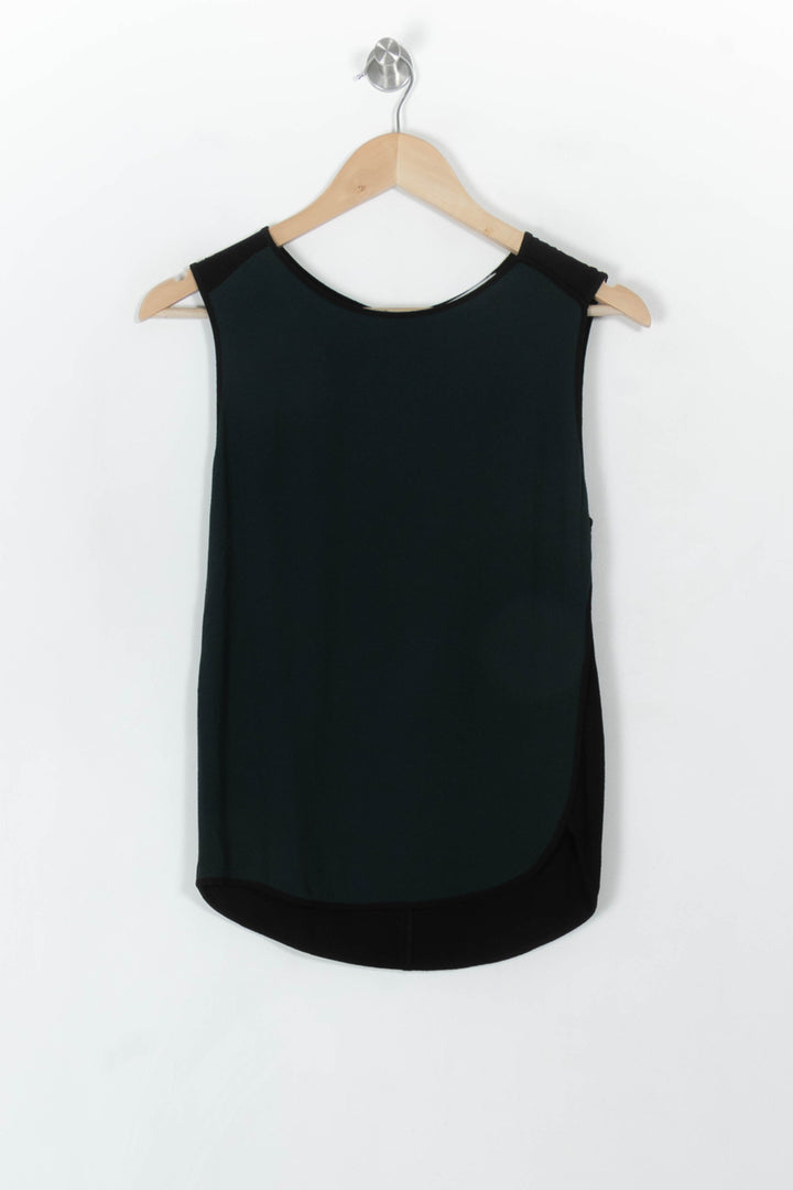 Débardeur Vert et Noir - Taille S/36 de la marque Sandro | PARAD49280 - Vendu par Paradigme - Image 2