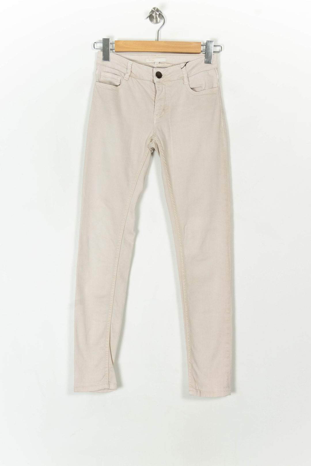 Jean Beige - Taille S/36 de la marque Maje | PARAD49283 - Vendu par Paradigme - Image 2