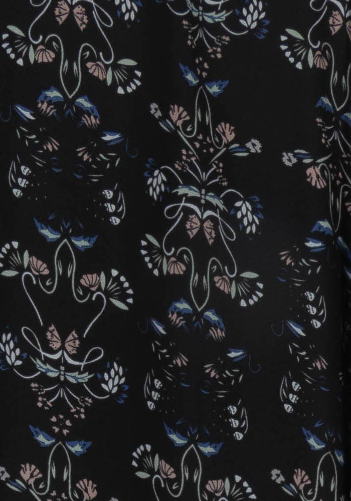 Robe Courte Noire et Bleue - Taille L/40 de la marque Suncoo | PARAD49292 - Vendu par Paradigme - Image 3