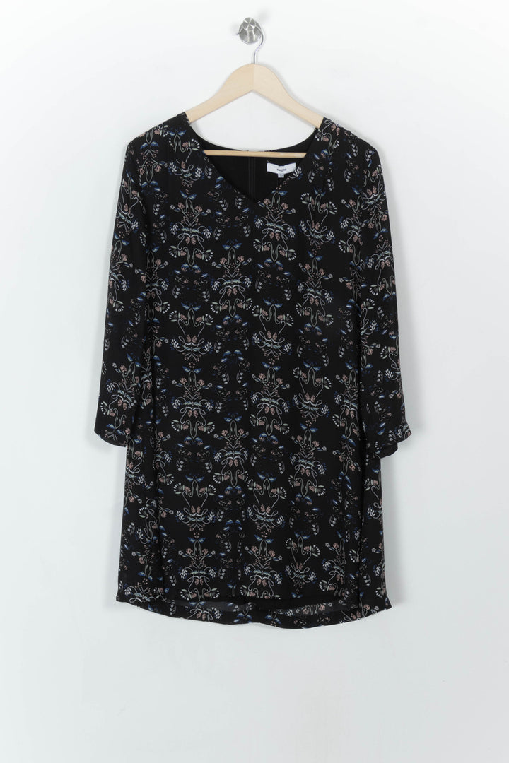 Robe Courte Noire et Bleue - Taille L/40 de la marque Suncoo | PARAD49292 - Vendu par Paradigme - Image 2