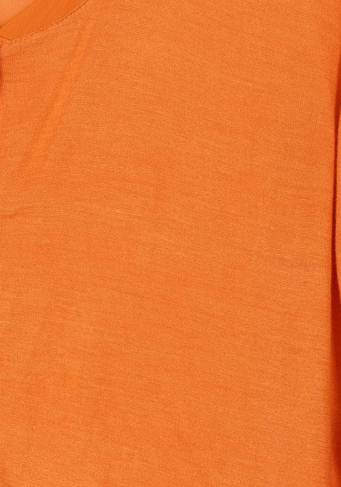 Gilet Orange - Taille M/38 de la marque American Vintage | PARAD49296 - Vendu par Paradigme - Image 3