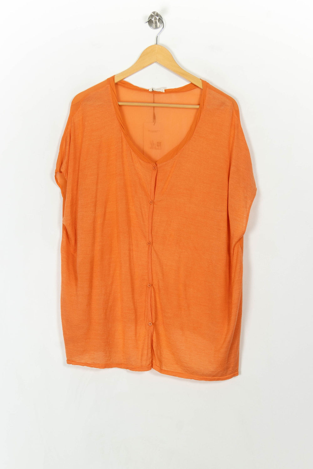 Gilet Orange - Taille M/38 de la marque American Vintage | PARAD49296 - Vendu par Paradigme - Image 2