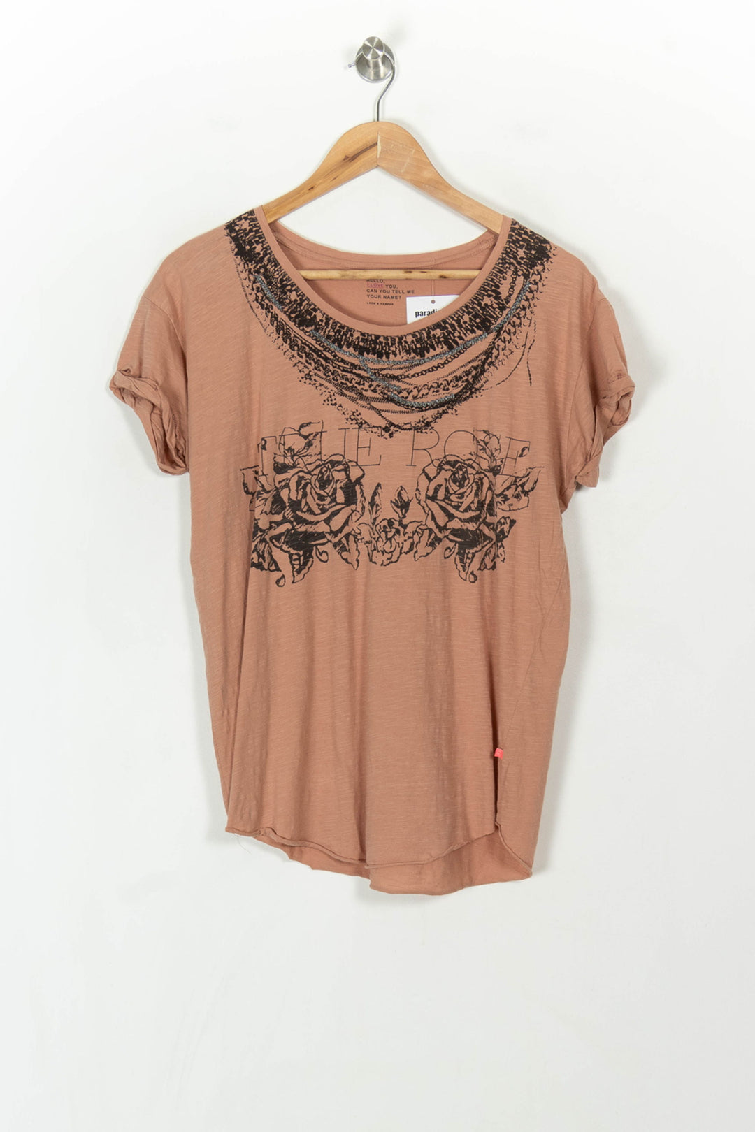 Tee-shirt Rose - Taille M/38 de la marque Léon &amp; Harper | PARAD49303 - Vendu par Paradigme - Image 2