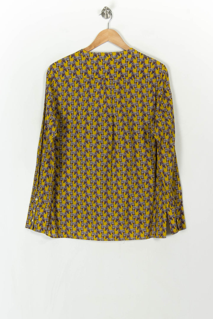 Blouse Jaune et Noir - Taille L/40 de la marque Chloé Stora | PARAD49307 - Vendu par Paradigme - Image 5