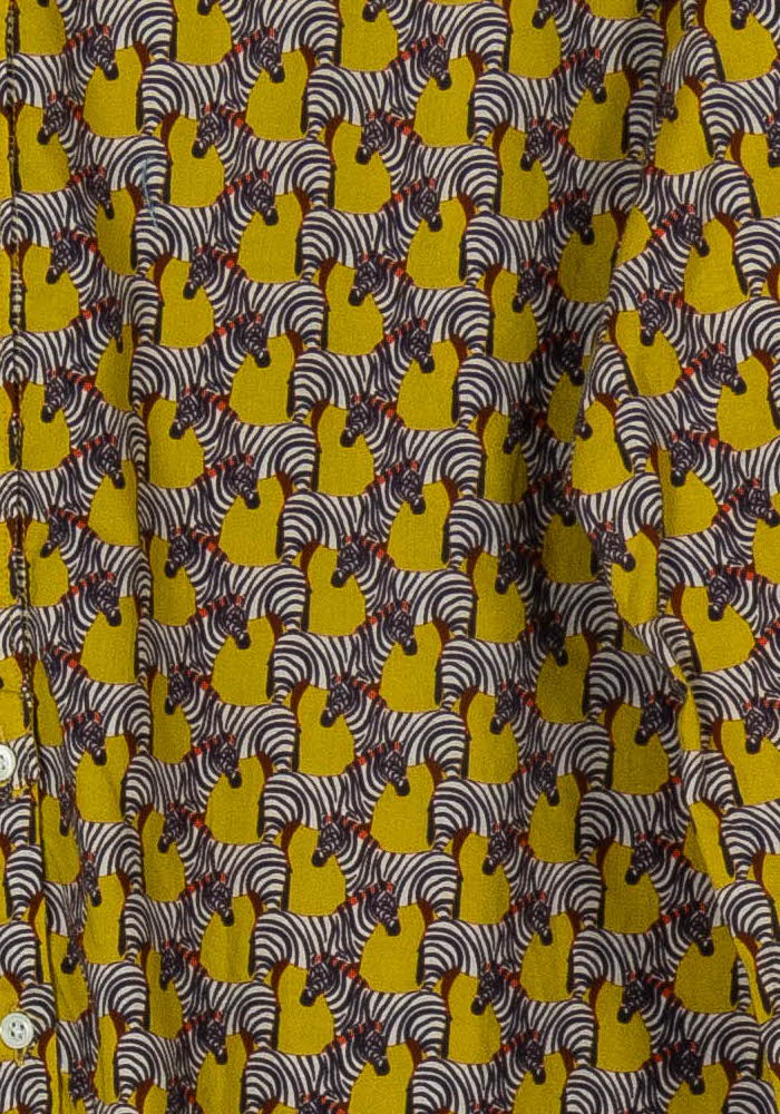Blouse Jaune et Noir - Taille L/40 de la marque Chloé Stora | PARAD49307 - Vendu par Paradigme - Image 3
