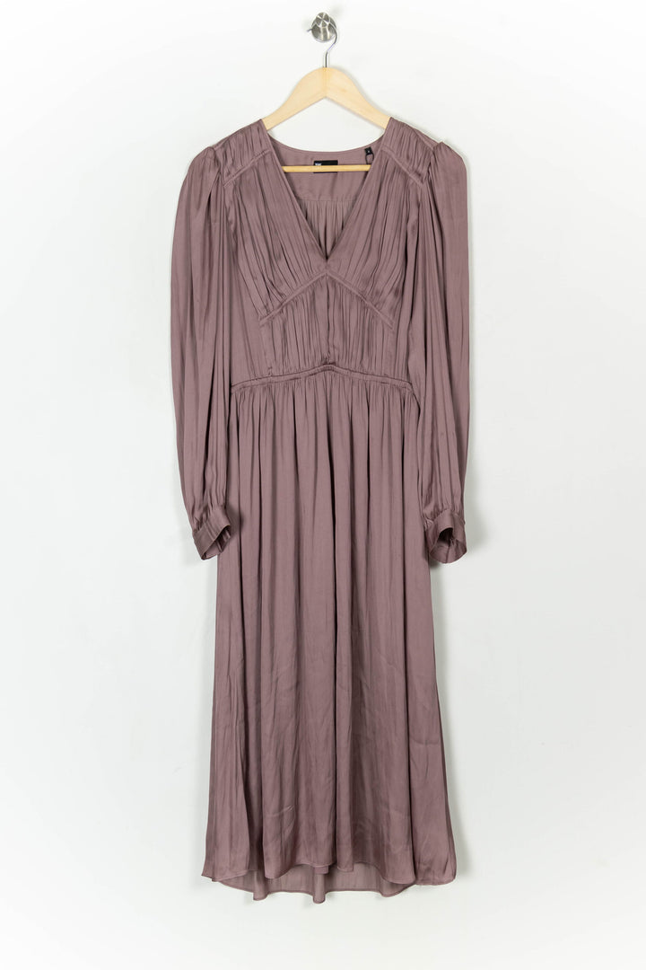 Robe Longue Violette - Taille M/38 de la marque The Kooples | PARAD49325 - Vendu par Paradigme - Image 2