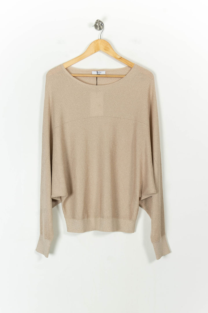 Pull Beige - Taille L/40 de la marque ZAPA | PARAD49326 - Vendu par Paradigme - Image 2