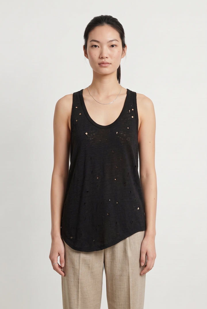 Débardeur Noir - Taille S/36 de la marque IRO | PARAD49330 - Vendu par Paradigme - Image 1