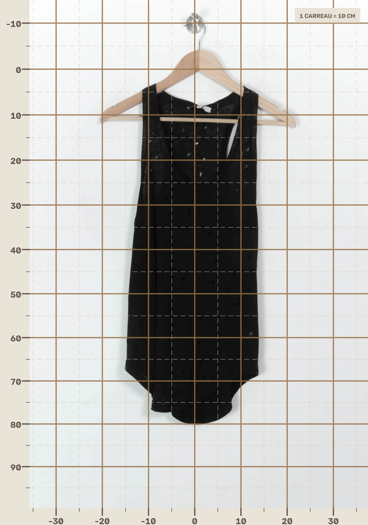 Débardeur Noir - Taille S/36 de la marque IRO | PARAD49330 - Vendu par Paradigme - Image 4