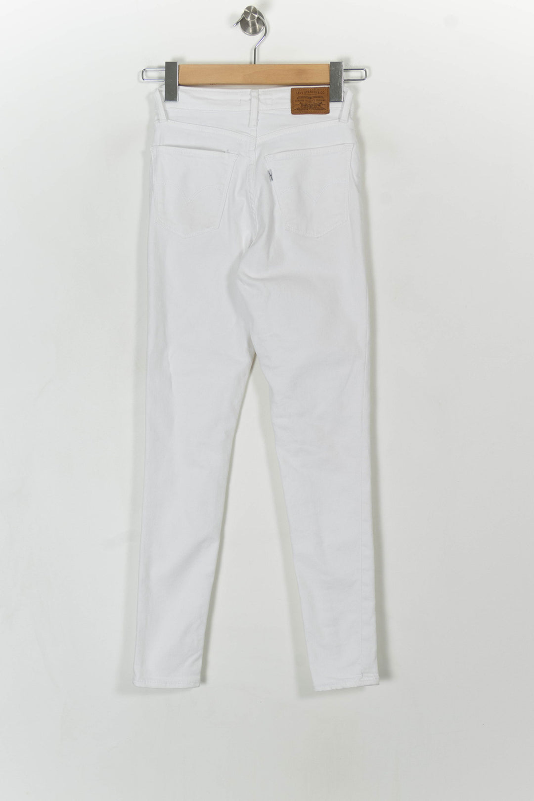 Jean Skinny Blanc - Taille XS/34 de la marque Levi's | PARAD49333 - Vendu par Paradigme - Image 4