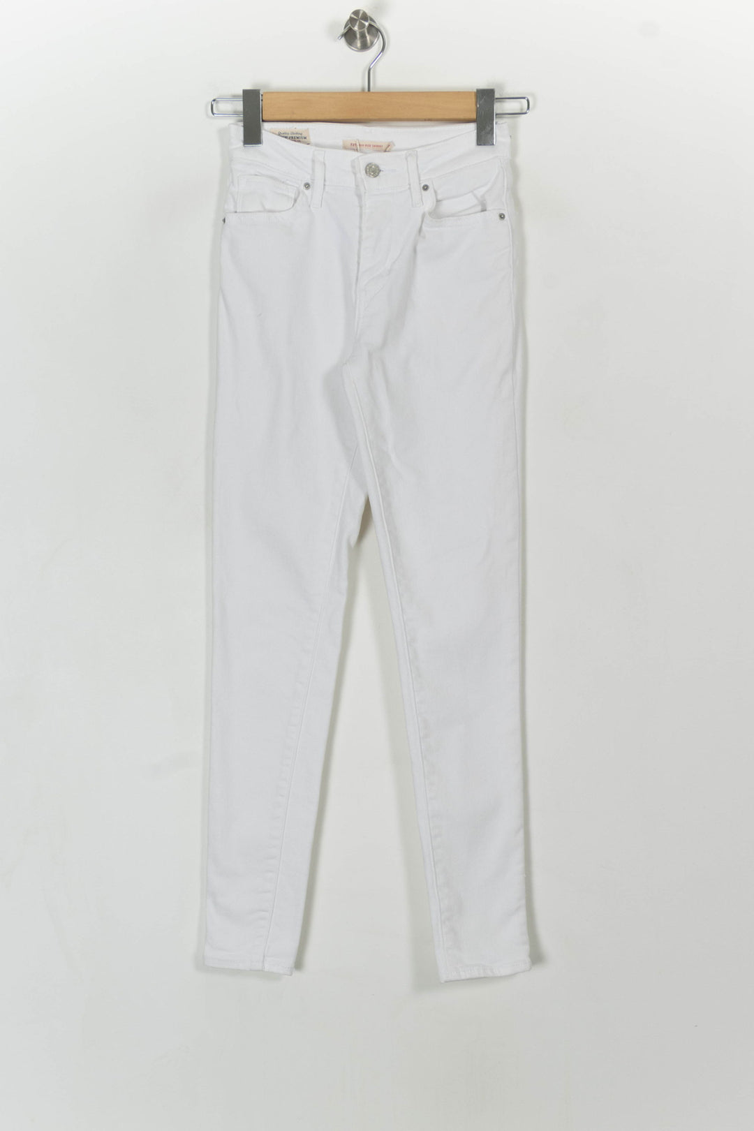 Jean Skinny Blanc - Taille XS/34 de la marque Levi's | PARAD49333 - Vendu par Paradigme - Image 2