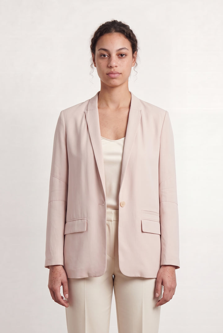 Blazer Rose - Taille L/40 de la marque Maje | PARAD49336 - Vendu par Paradigme - Image 1