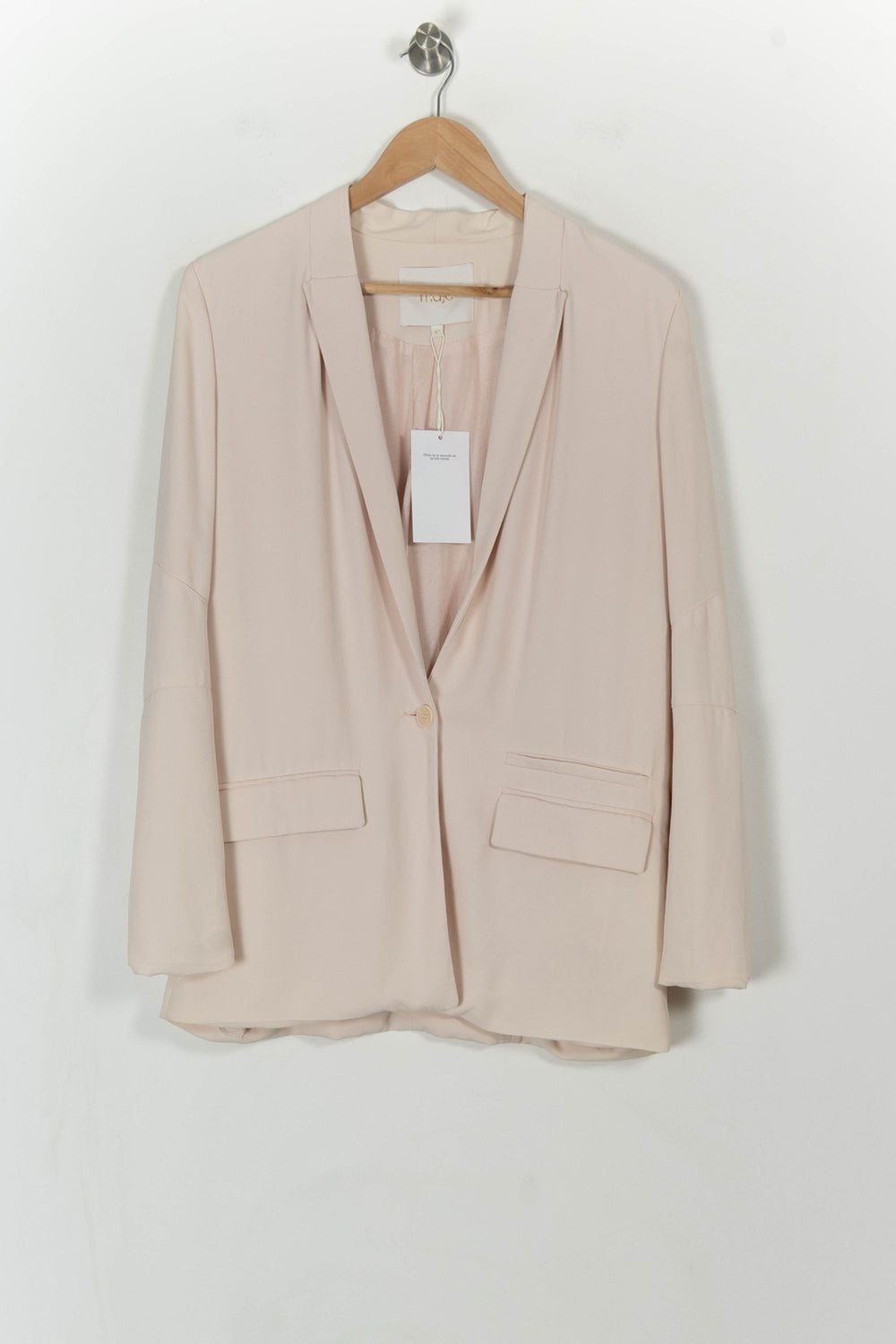 Blazer Rose - Taille L/40 de la marque Maje | PARAD49336 - Vendu par Paradigme - Image 2