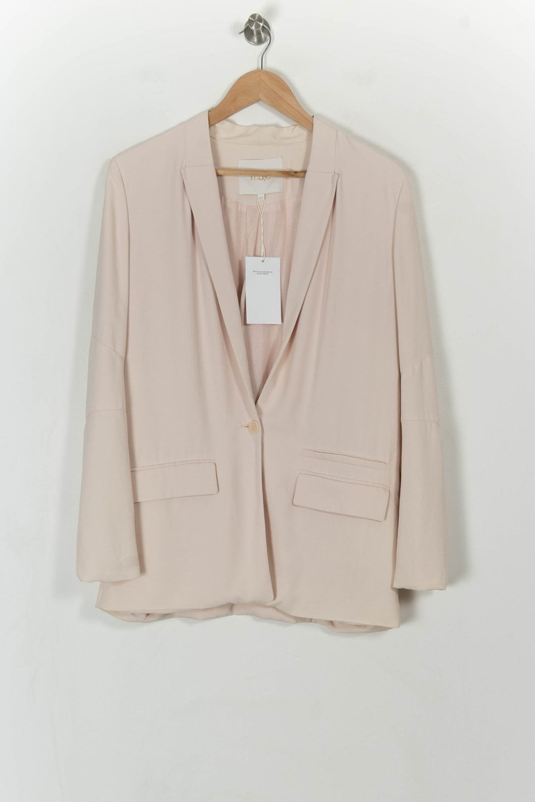 Blazer Rose - Taille L/40 de la marque Maje | PARAD49336 - Vendu par Paradigme - Image 2