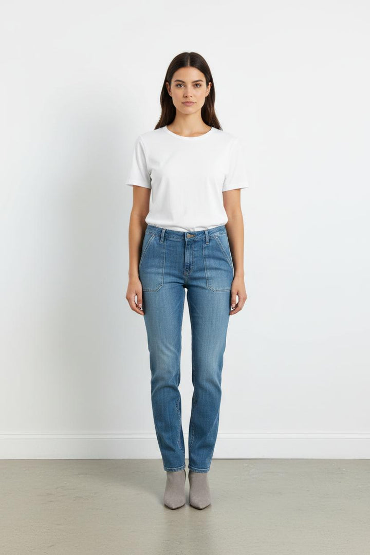 Jean Bleu - Taille L/40 de la marque ba&sh | PARAD49337 - Vendu par Paradigme - Image 1