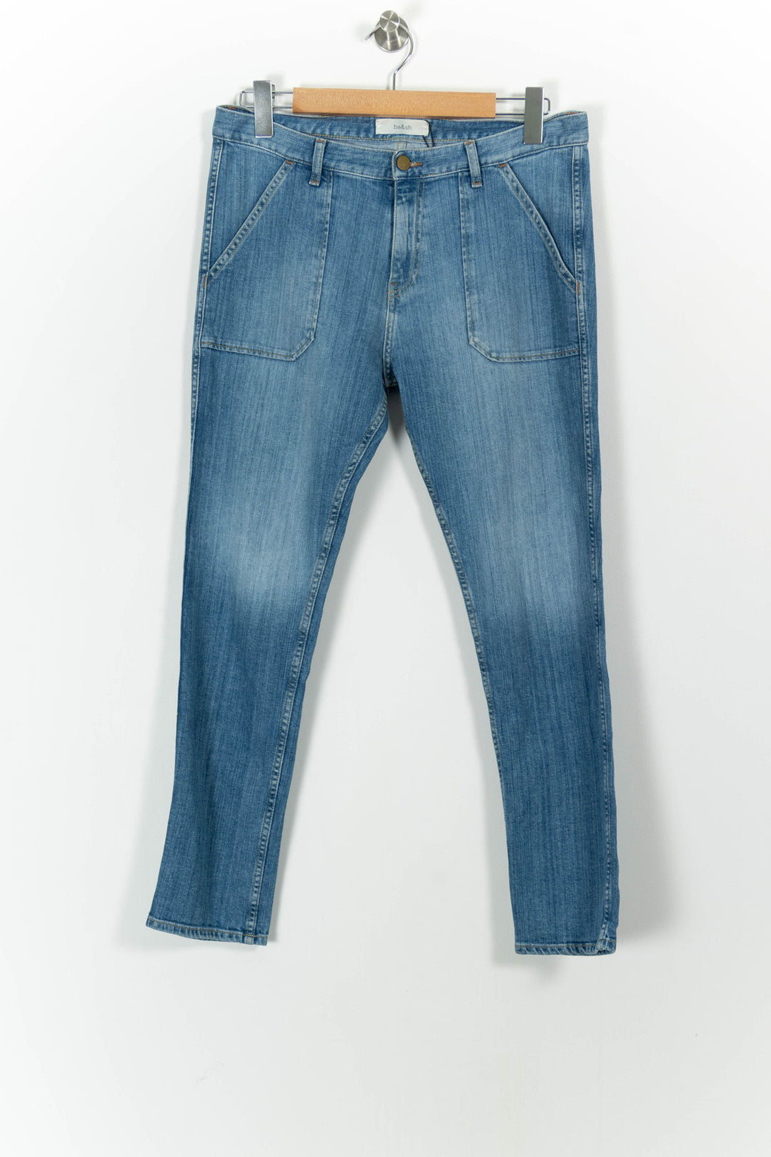 Jean Bleu - Taille L/40 de la marque ba&sh | PARAD49337 - Vendu par Paradigme - Image 2