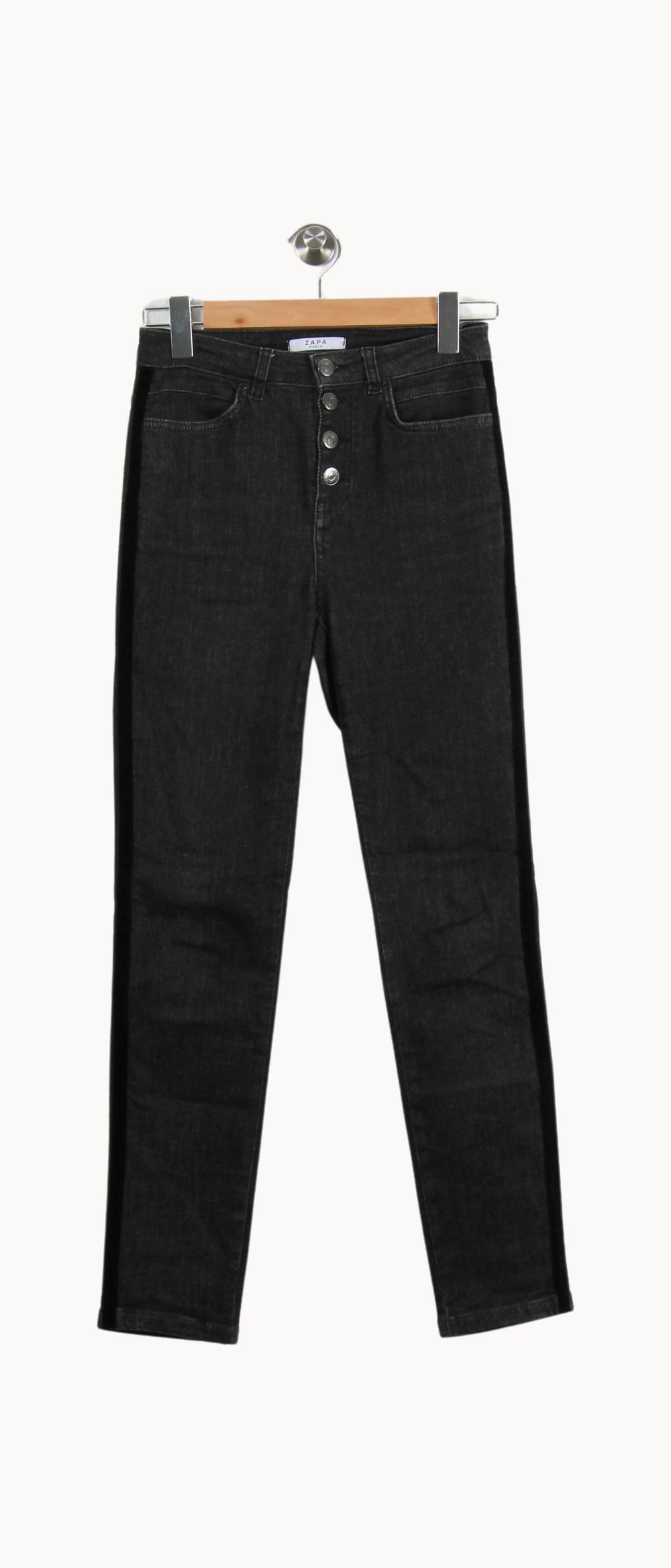 Jean Noir - Taille S/36 de la marque ZAPA | PARAD49366 - Vendu par Paradigme - Image 2