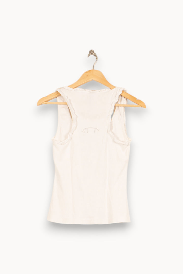 Débardeur Blanc - Taille XL/42 de la marque I.Code | PARAD49369 - Vendu par Paradigme - Image 3