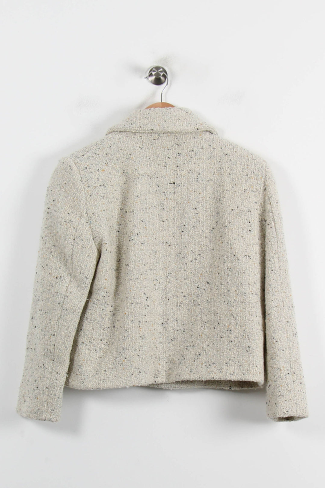 Veste Tweed Beige - Taille S/36 de la marque ba&sh | PARAD49371 - Vendu par Paradigme - Image 4