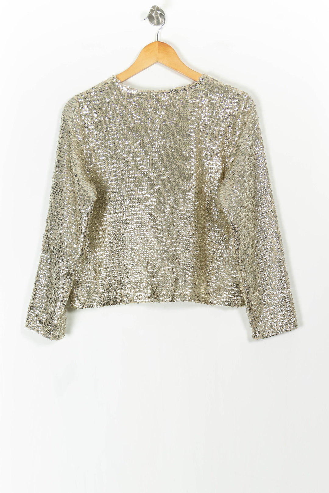 Veste Courte Dorée - Taille S/36 de la marque Maison 123 | PARAD49377 - Vendu par Paradigme - Image 4