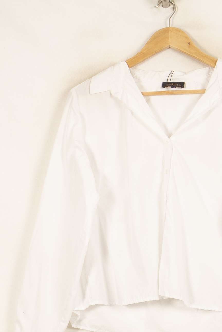 Chemise Blanche - Taille XXL/44 de la marque Caroll | PARAD49385 - Vendu par Paradigme - Image 2