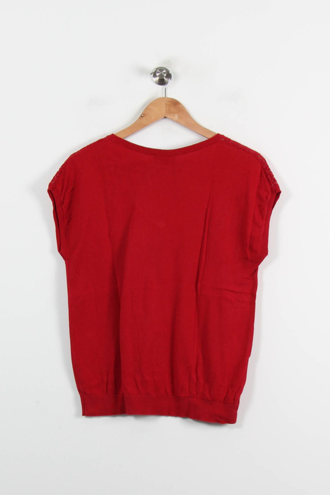 Pull Rouge - Taille L/40 de la marque Maison 123 | PARAD49393 - Vendu par Paradigme - Image 4