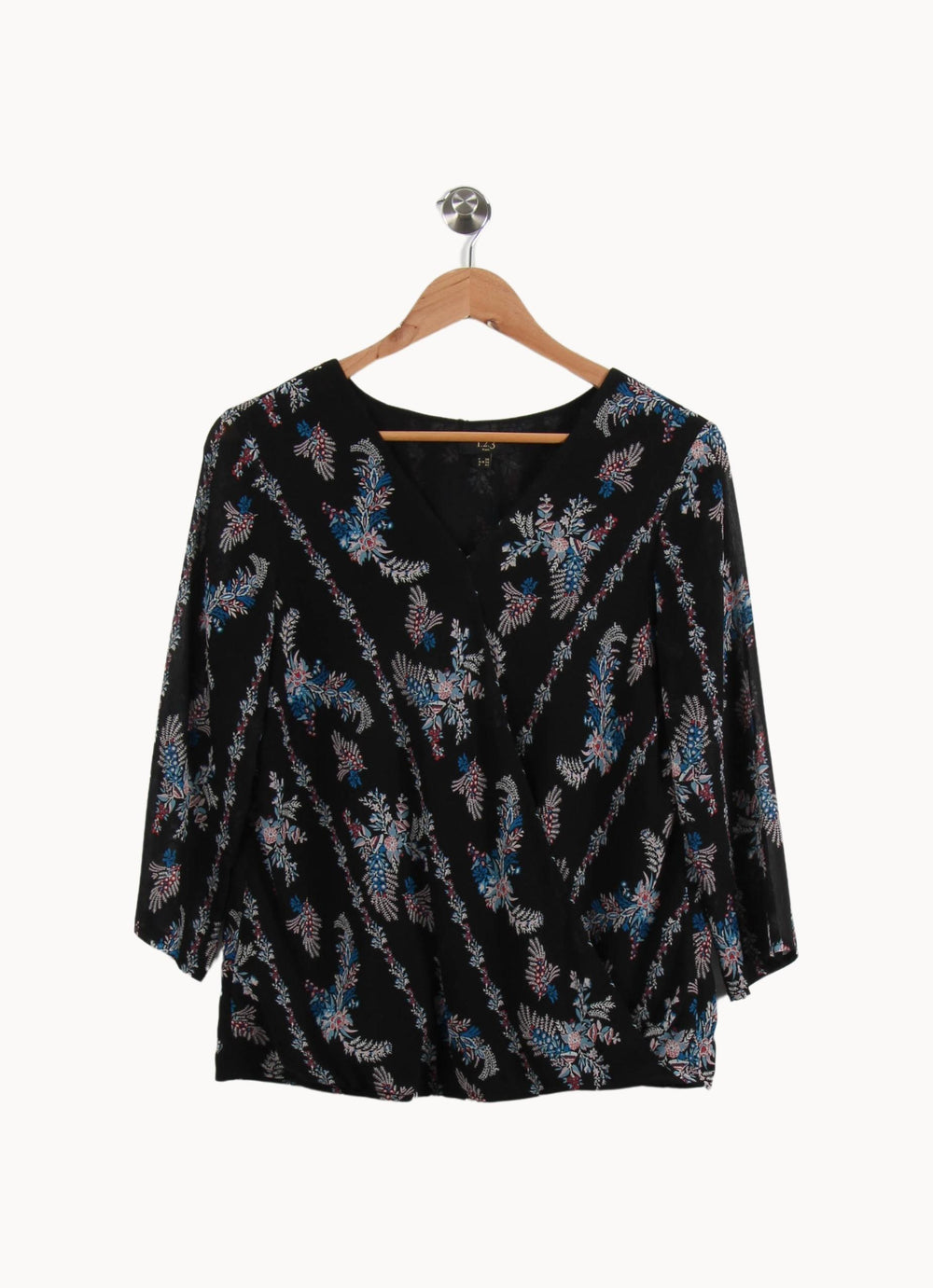 Blouse Noire et Bleue - Taille M/38 de la marque Maison 123 | PARAD49394 - Vendu par Paradigme - Image 2