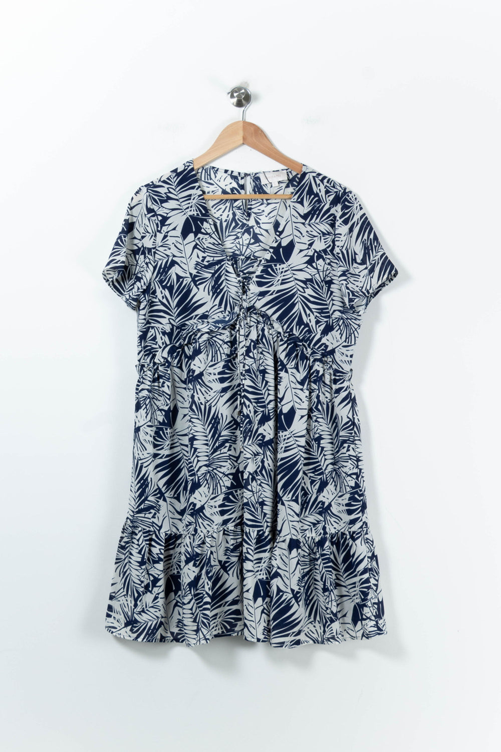 Robe Midi Blanche et Bleue - Taille L/40 de la marque Garance Paris | PARAD49396 - Vendu par Paradigme - Image 2