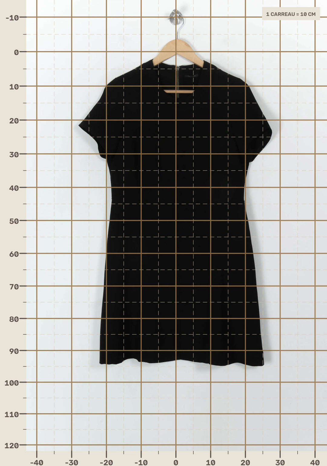 Robe Noire - Taille XL/42 de la marque IKKS | PARAD49437 - Vendu par Paradigme - Image 4