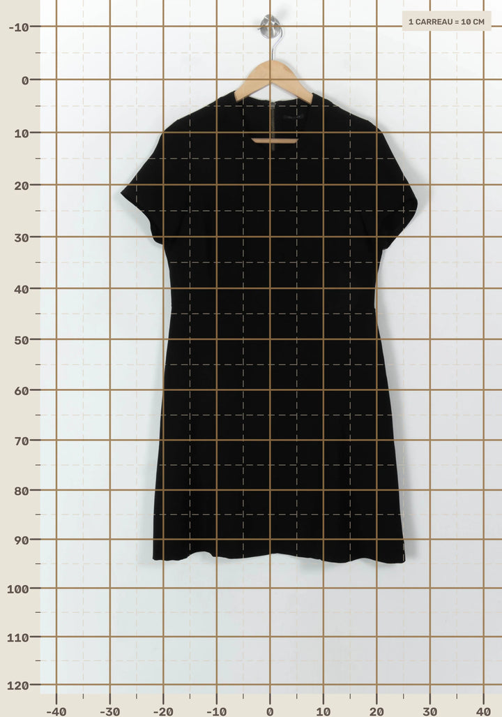 Robe Noire - Taille XL/42 de la marque IKKS | PARAD49437 - Vendu par Paradigme - Image 4