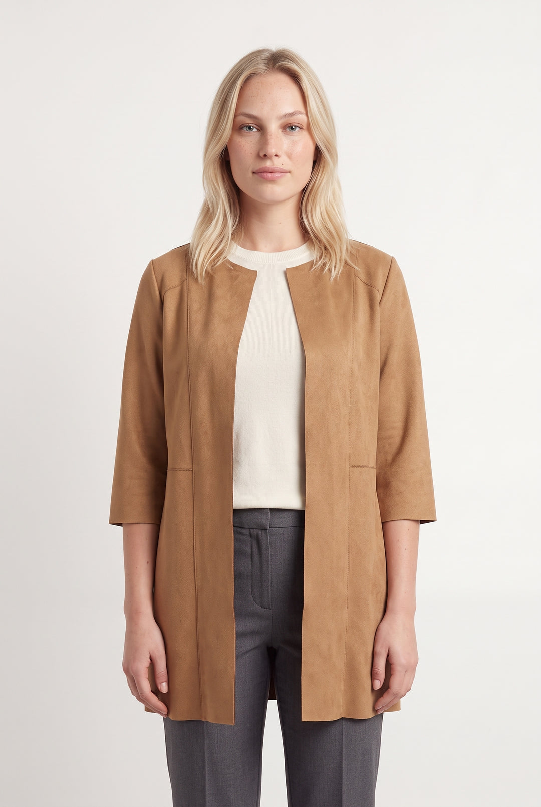 Veste Beige - Taille L/40 de la marque La Fée Maraboutée | PARAD49449 - Vendu par Paradigme - Image 1
