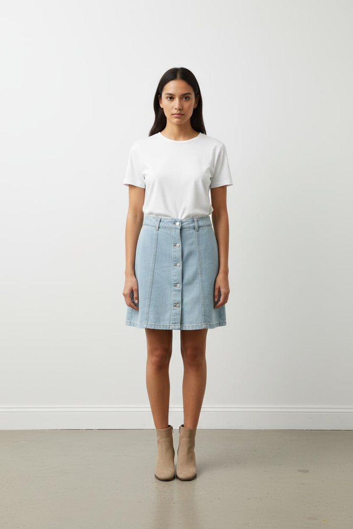Jupe En Jean Bleue - Taille S/36