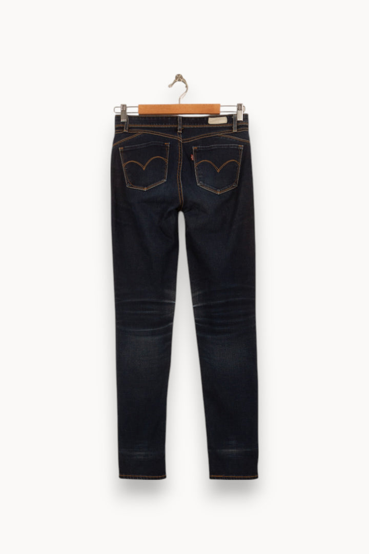 Jean Skinny Bleu - Taille S/36 de la marque Levi's | PARAD49458 - Vendu par Paradigme - Image 4