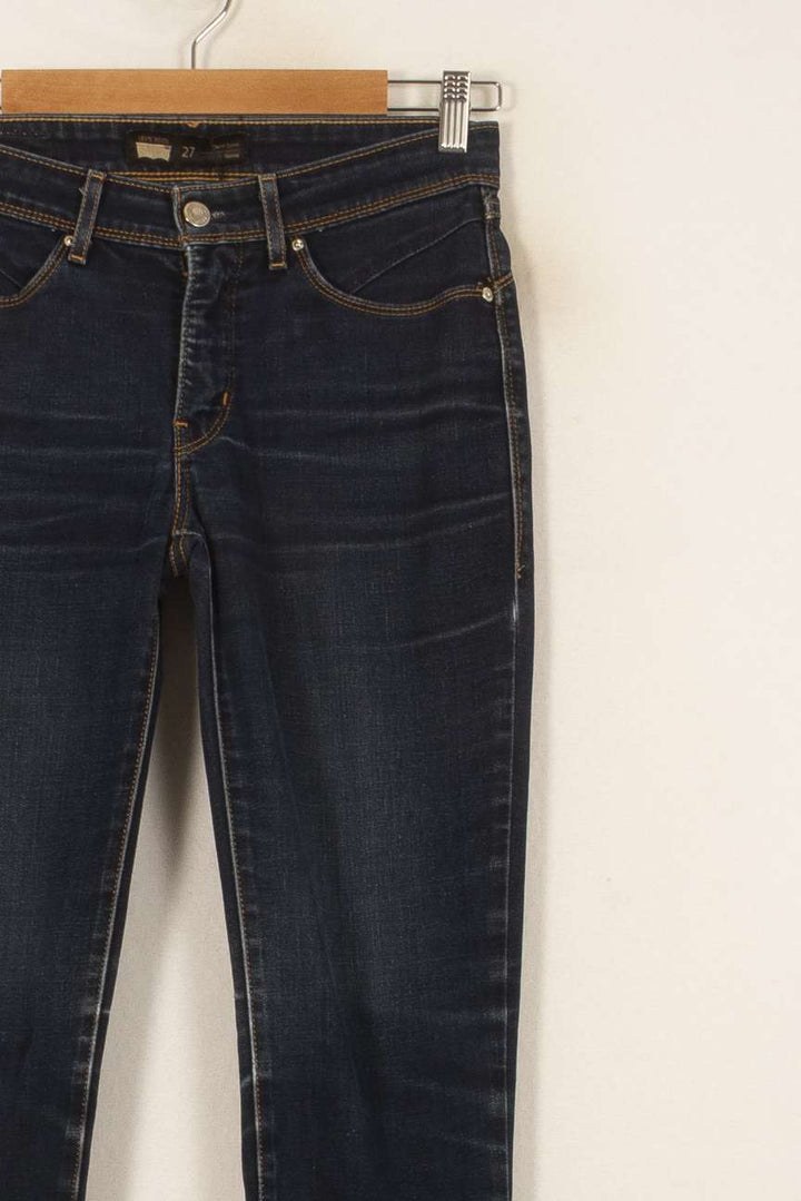 Jean Skinny Bleu - Taille S/36 de la marque Levi's | PARAD49458 - Vendu par Paradigme - Image 3