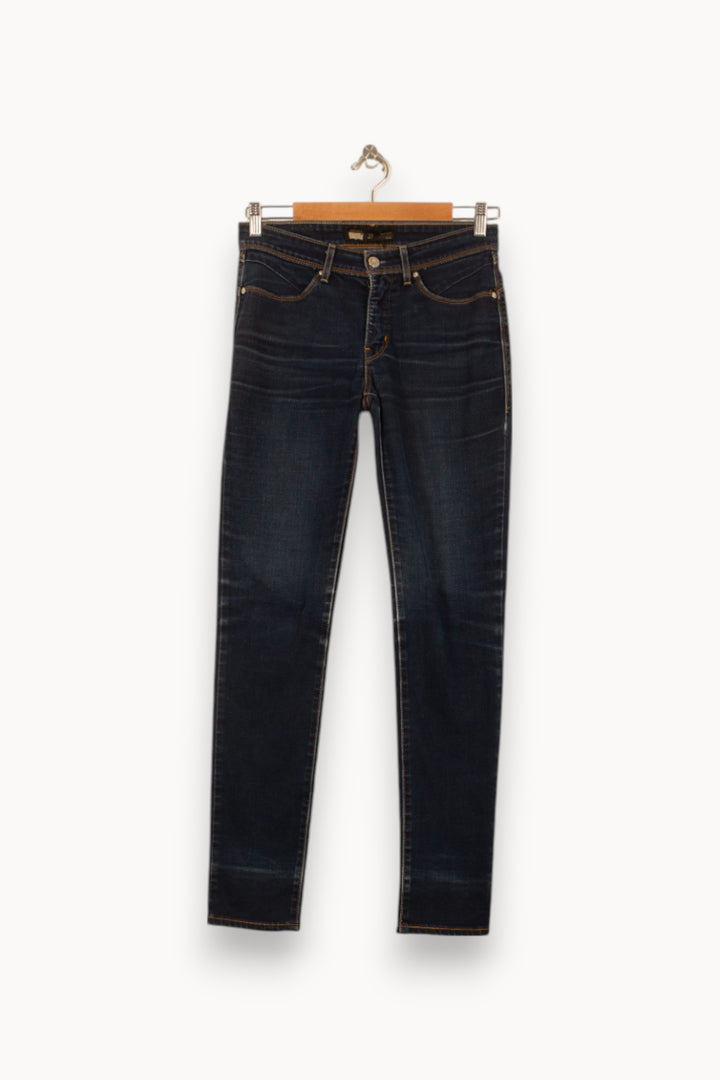 Jean Skinny Bleu - Taille S/36 de la marque Levi's | PARAD49458 - Vendu par Paradigme - Image 2