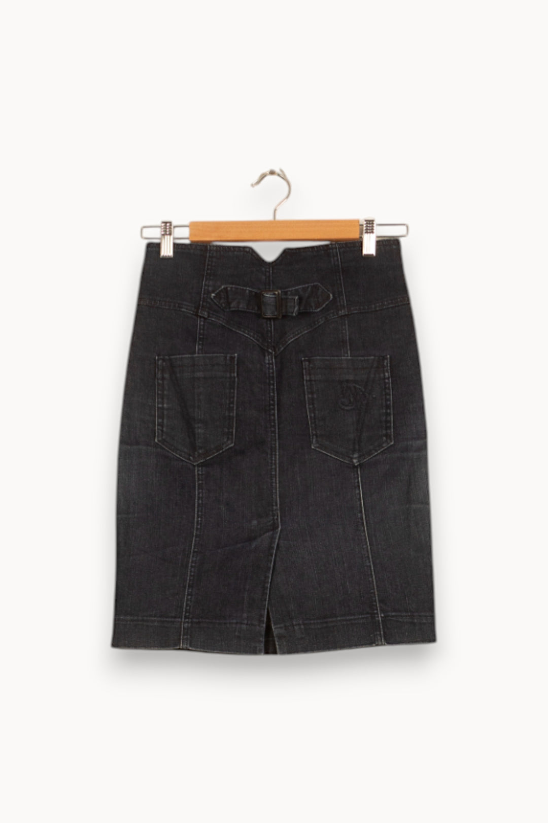 Jupe Midi Bleue - Taille S/36 de la marque IKKS | PARAD49459 - Vendu par Paradigme - Image 3
