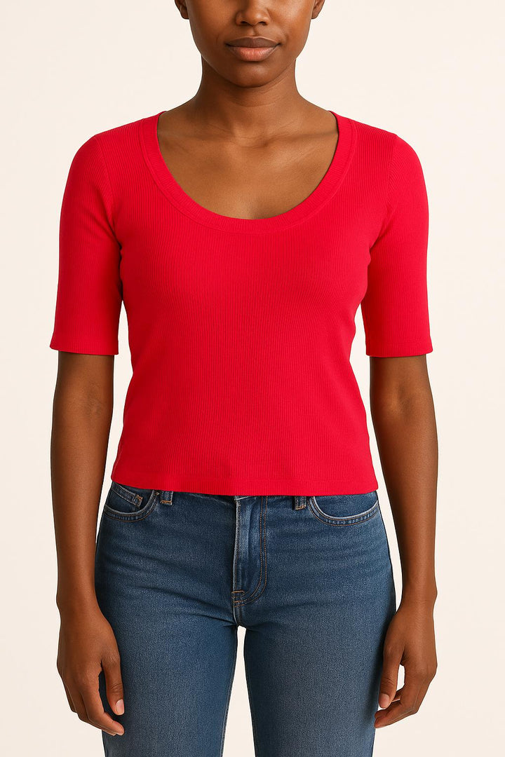 Tee-shirt Rose - Taille S/36 de la marque Galeries Lafayette | PARAD49461 - Vendu par Paradigme - Image 1